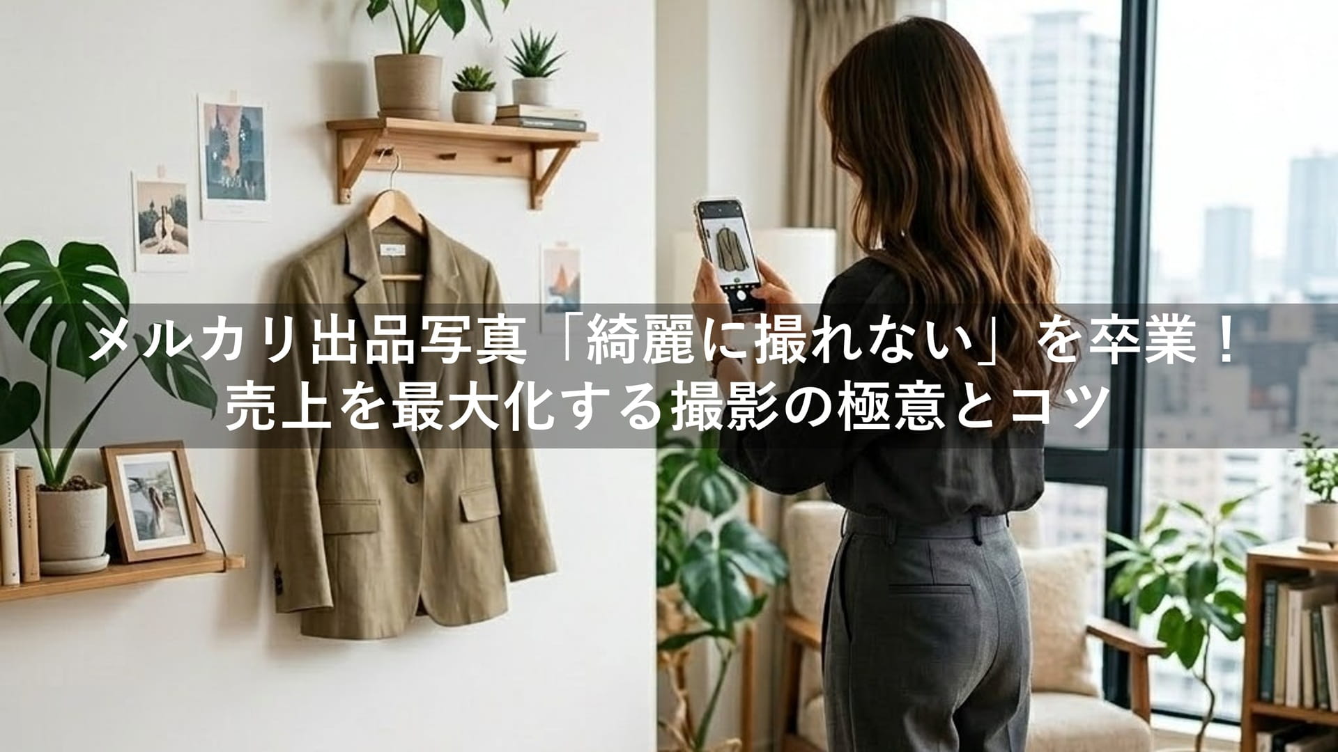 メルカリ出品写真「綺麗に撮れない」を卒業！売上を最大化する撮影の 