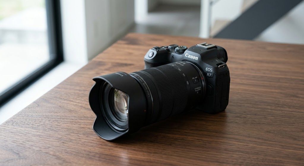 Canon EOS R7とRF100-400mm F5.6-8 IS USMのセット