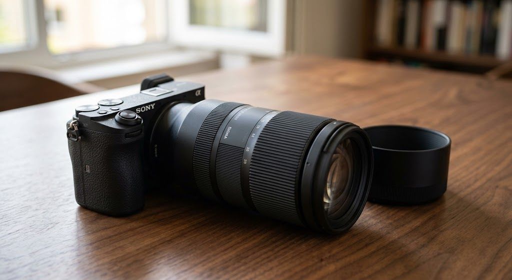 SONY α6700ボディとSIGMA 100-400mmレンズ
