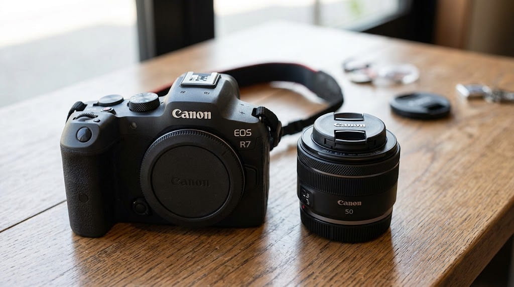 Canon EOS R7 と RF50mm F1.8 STM