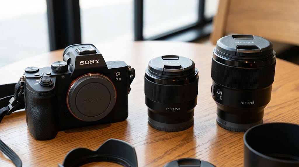 Sony α7 III と FE 50mm F1.8 および FE 85mm F1.8